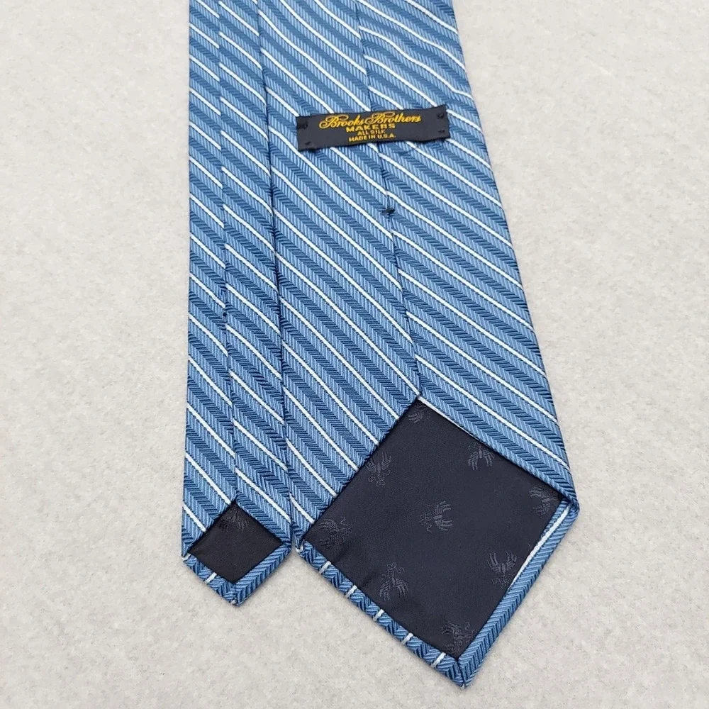 Vtg Brooks Brothers Silk Tie 58